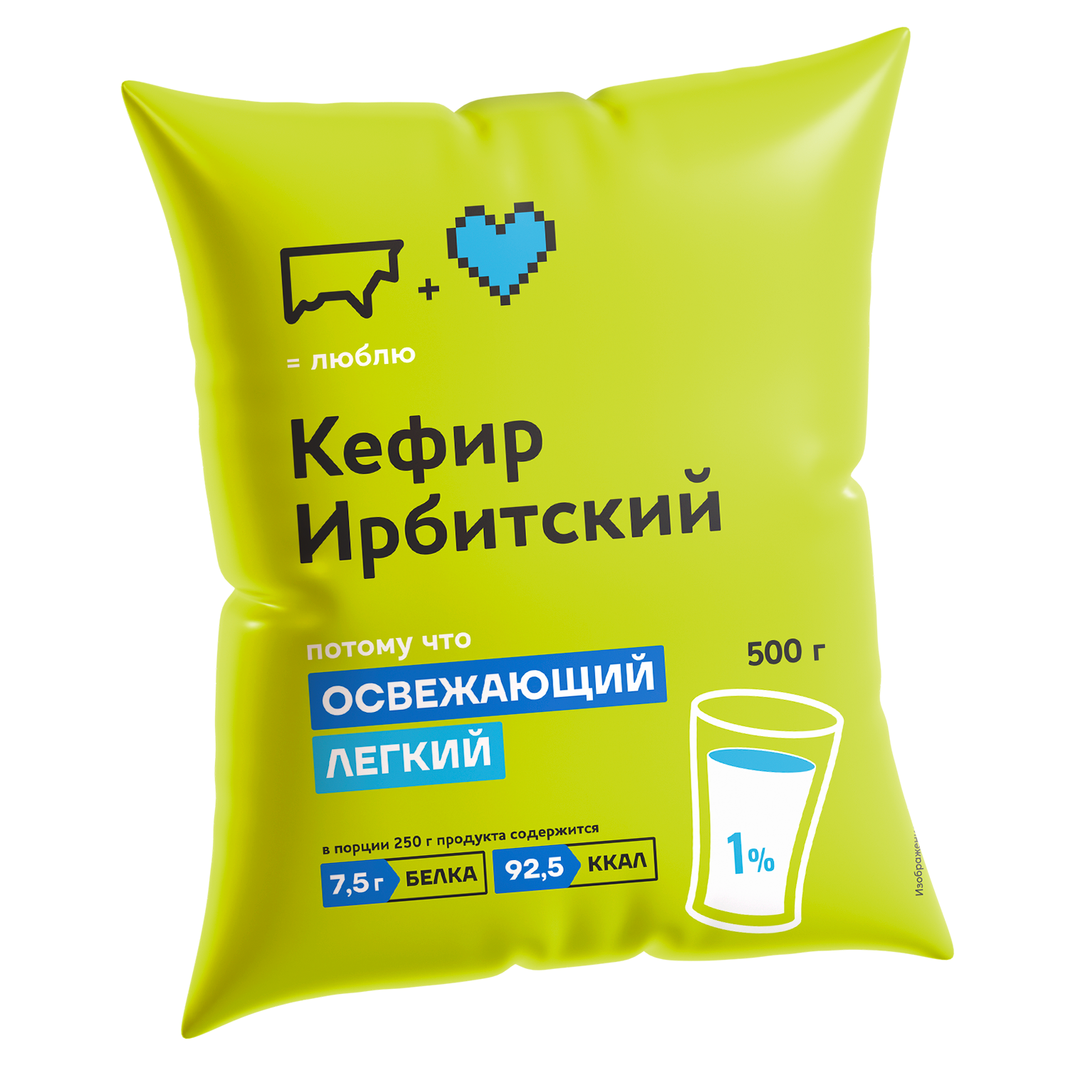 Кефир Ирбитский 1% 500 г