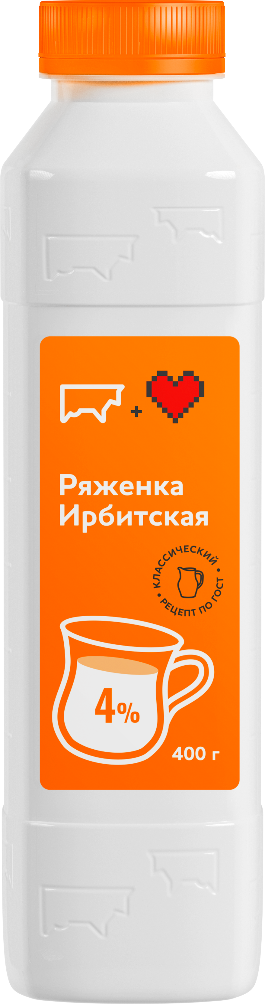 Ряженка Ирбитская 4% 400 г