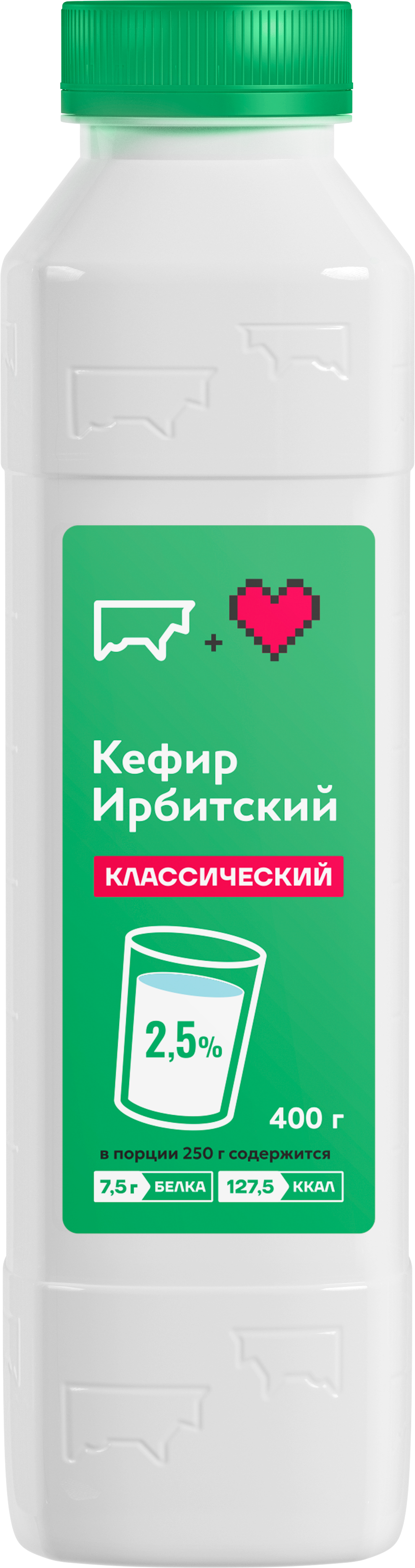 Кефир Ирбитский 2,5% 400 г